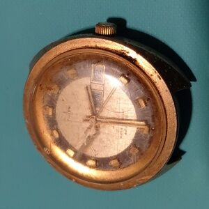 RARE Vintage 1970’s Men's Timex Water Resistant Automatic Mechanical Running